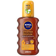 Nivea Sun Carotene Tanning Oil Spray (SPF6) 200ml