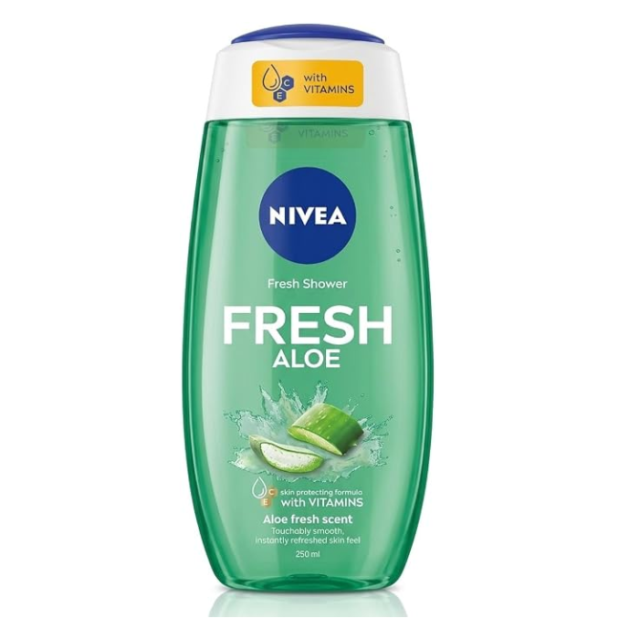 Nivea Fresh Shower Gel Aloe 250ML
