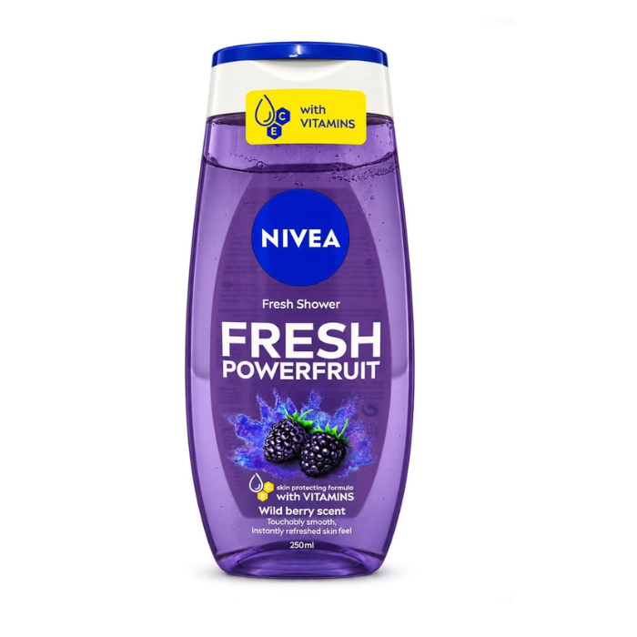 Nivea Fresh Shower Gel Powerfruit 250ML