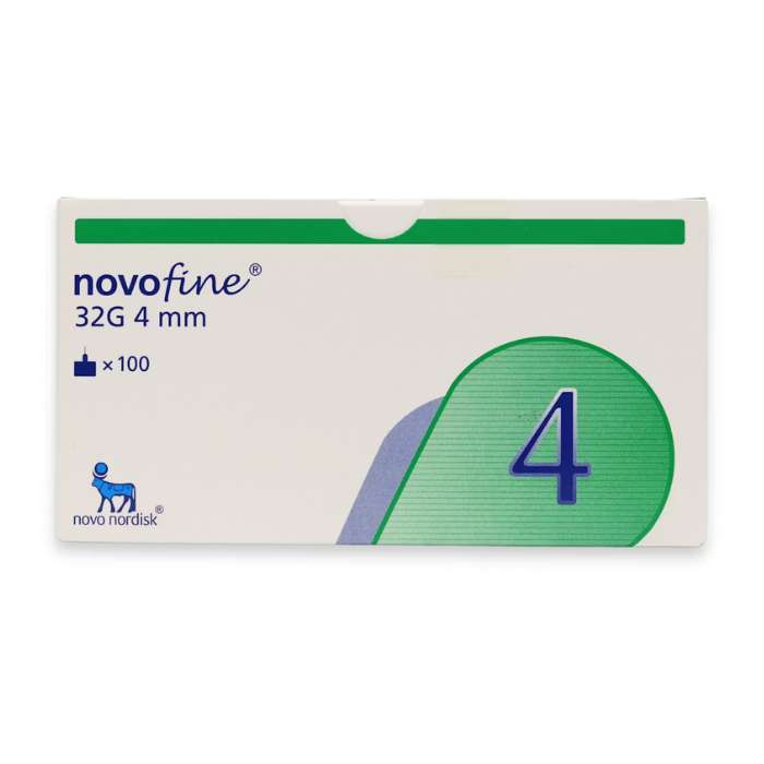Novofine Insulin Needles No. 4 32g 0.25x4mm 100s