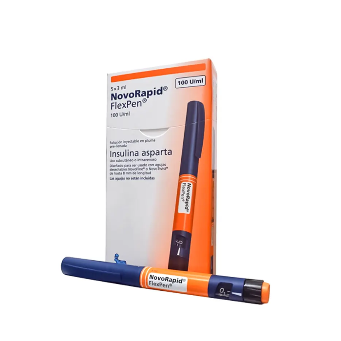 Novorapid Flexpen 100 U/ml Solution for Injection 5 x 3ml