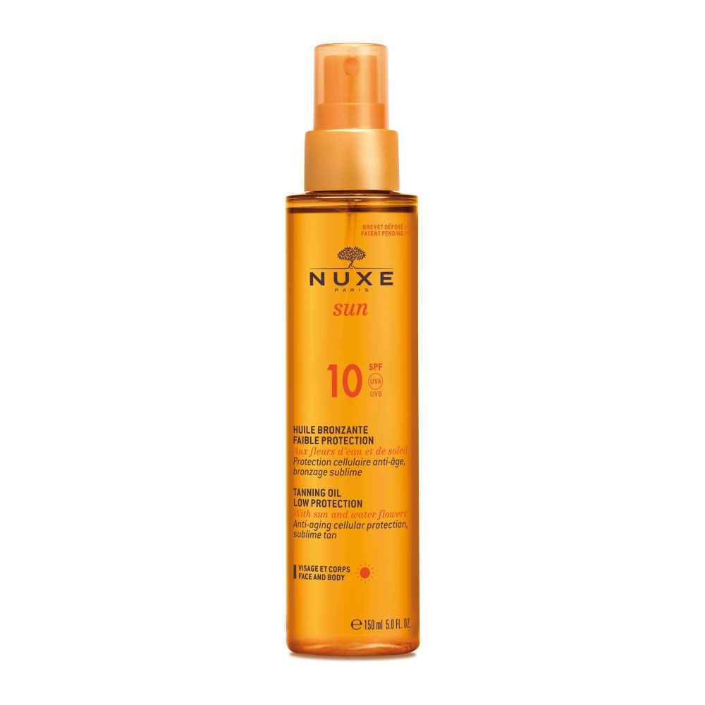 Nuxe Sun Low Protection Tanning Oil  SPF10 150ml