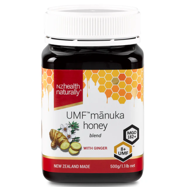 Nz Health Manuka Honey MGO 40+ With Ginger 500 g