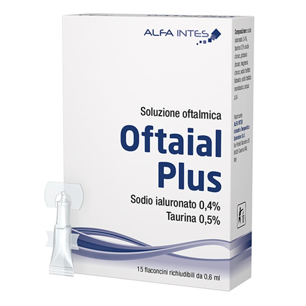 OFTAIAL PLUS SD EYE DROPS 0.6ML X 15S VIALS