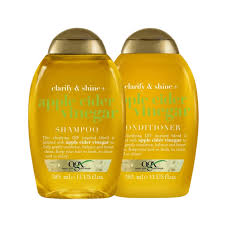 Ogx Apple Cider Vinegar Shampoo 385ml + Conditioner 385ml Combo