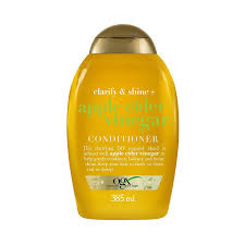 Ogx Apple Cider Vinegar Conditioner - Sulfate-Free Shine Enhancing, Clarifying, and Detangling for Fine and Dry Hair – 385 ml