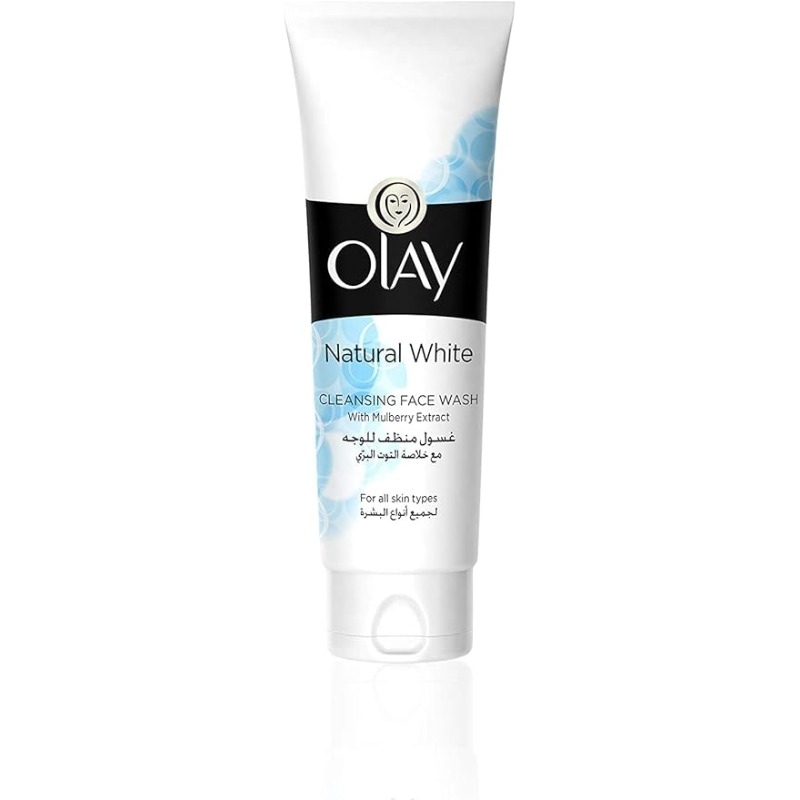 Olay Natural White Cleansing Face Wash 100g