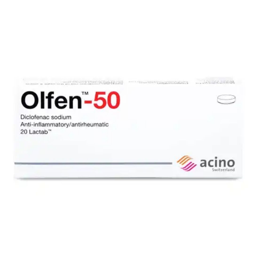 Olfen 50mg Lactab 20's