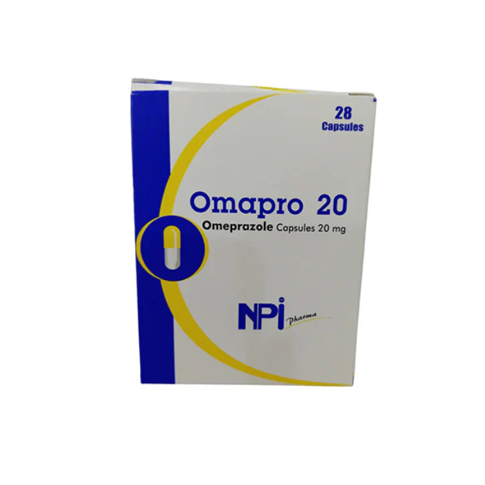 أوما برو 20MG كبسولات مغلفة معوية 28 حبة
