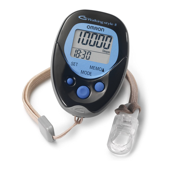 OMRON WALKING STYLE 11 STEP CONTER
