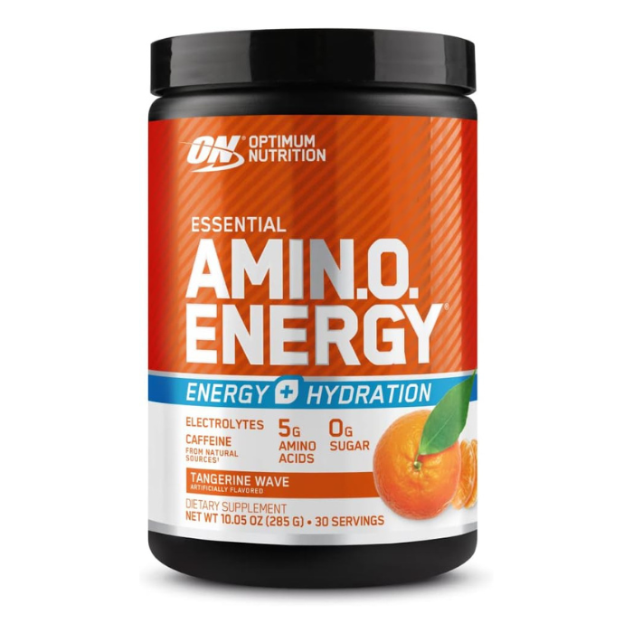 Optimum Nutrition Essential Amino Energy Electrolytes Tangerine 30 Serving