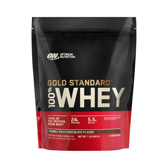 Optimum Nutrition 100% Gold Standard  Whey Double Rich Chocolate 1lb