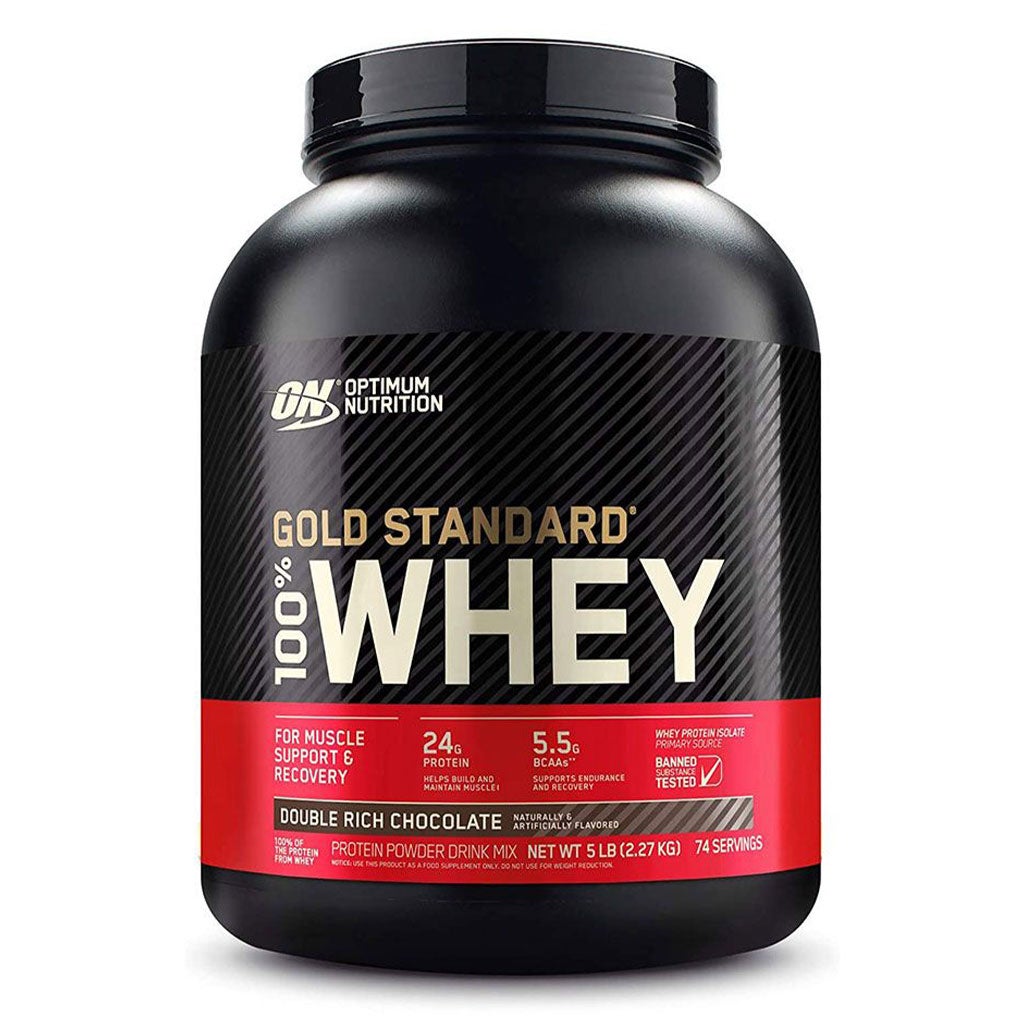 Optimum Nutrition 100% Gold Standard Whey Double Rich Chocolate 5lb