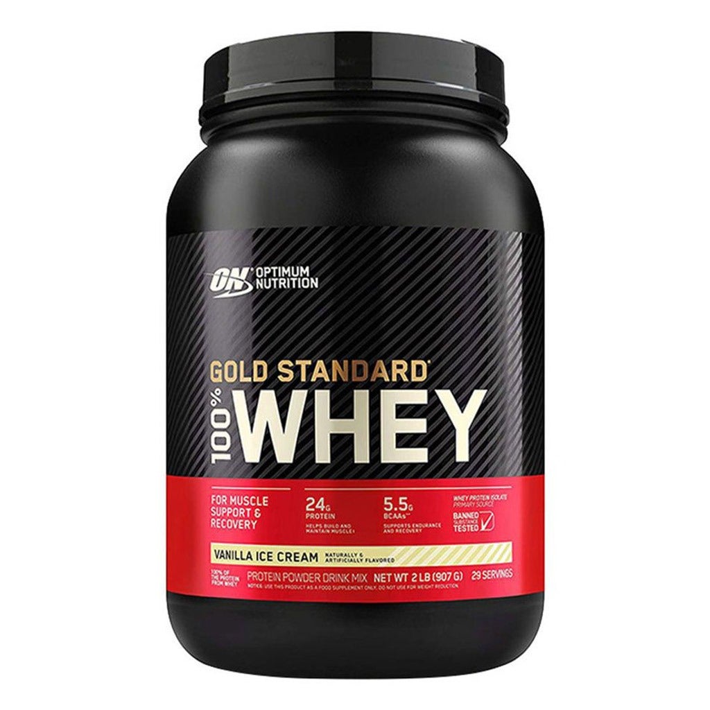 Optimum Nutrition 100% Gold Standard Whey Vanilla Ice Cream 2lb