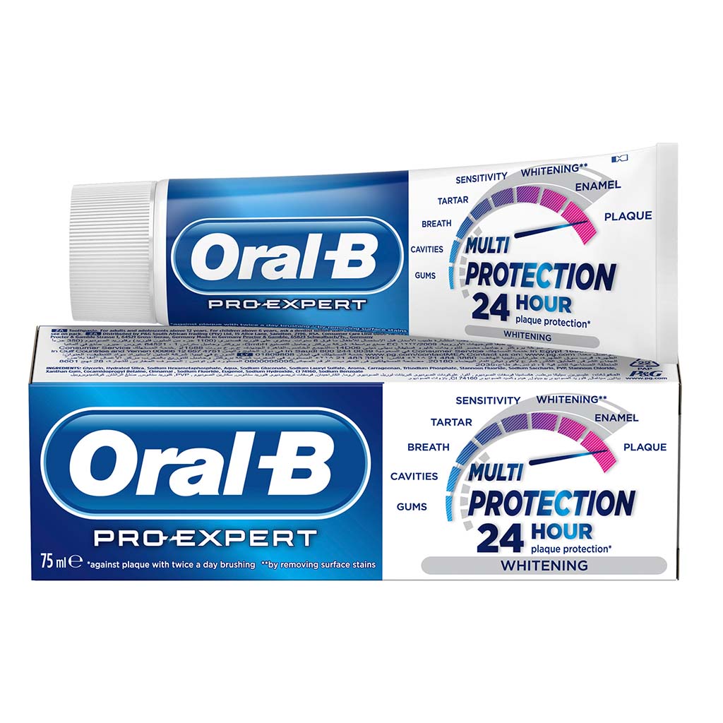 Oral B Pro Expert All-Around Protection Whitening Toothpaste 75 ml