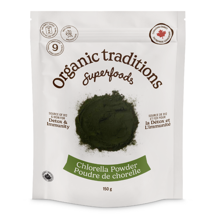 Organic Traditions Chlorella Powder 150g