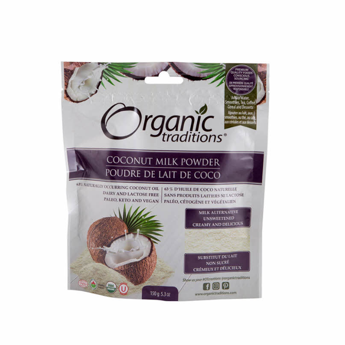 Organic Traditions Coconut Milk Powder 150g