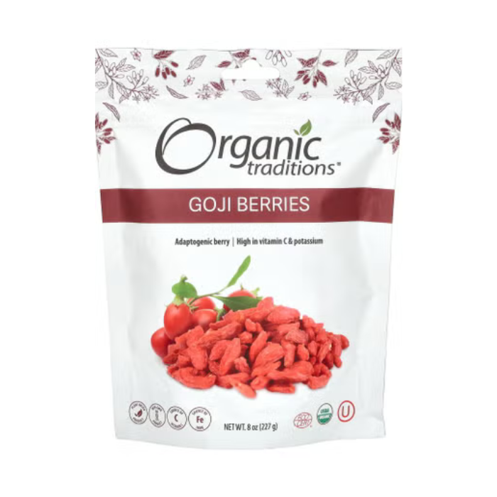 Organic Traditions Goji Berries 227 g