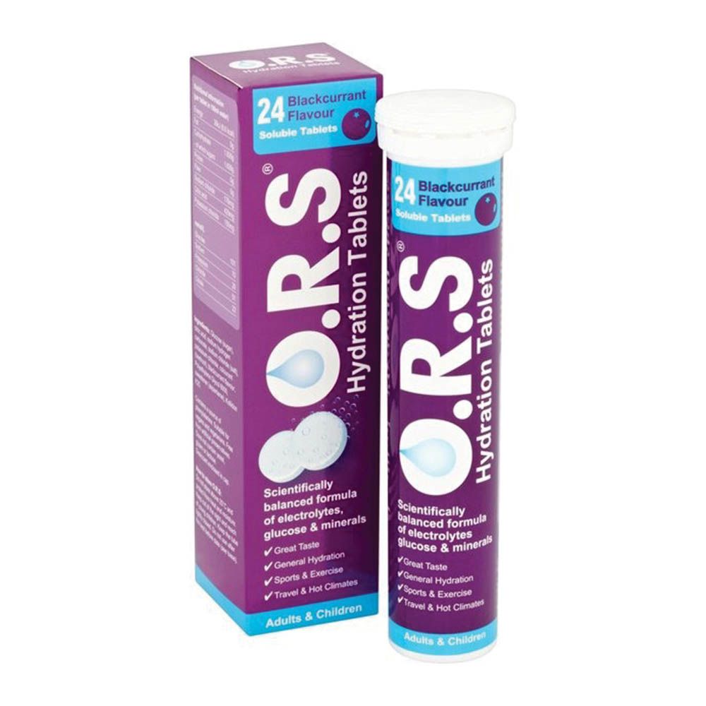 ORS Soluble Tablets 24's Blackcurrent