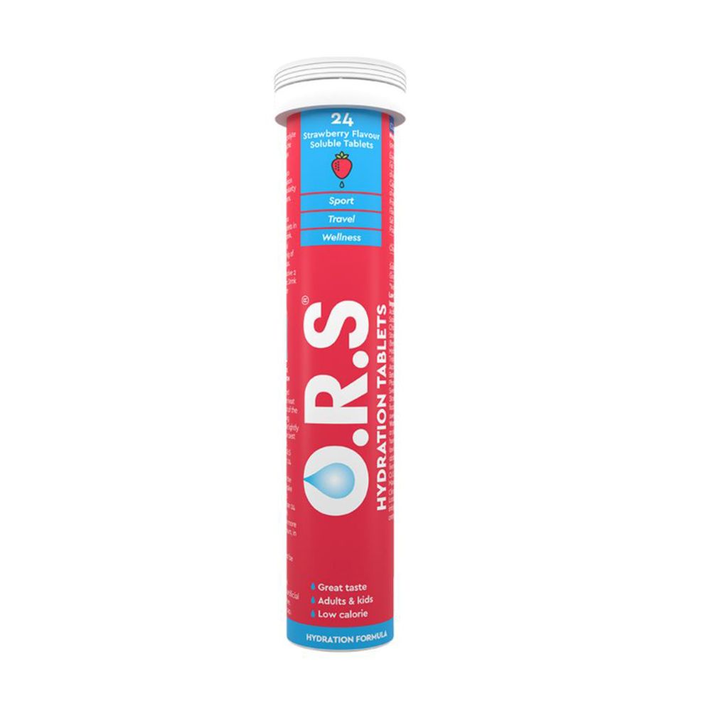 Ors Soluble Tablets 24s Strawberry