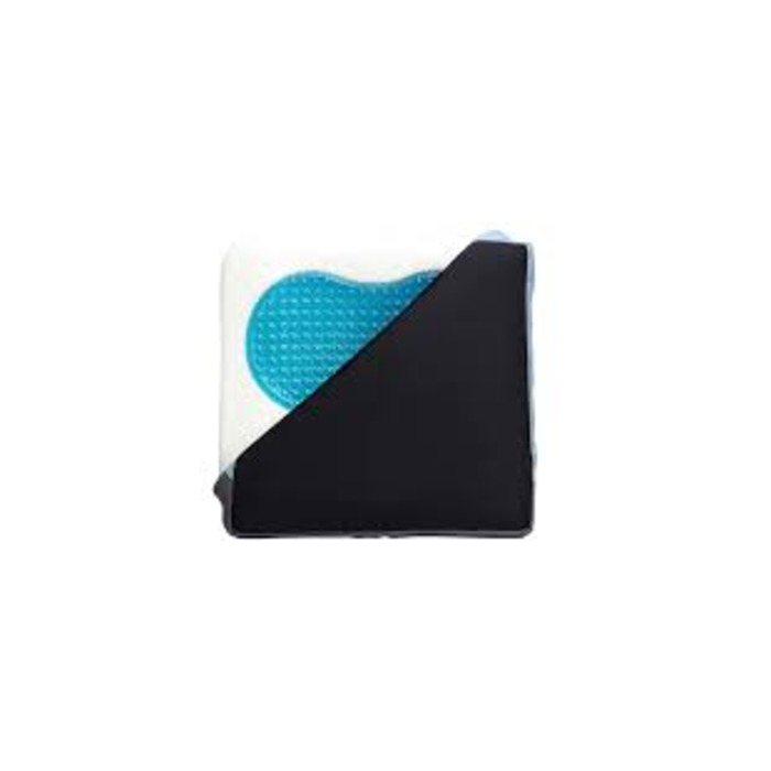 Orthos Smartgel Back Cushion, Pressure Relief, Ergonomic Support and Anti-Ulcer Viscoelastic Comfort, 43x43