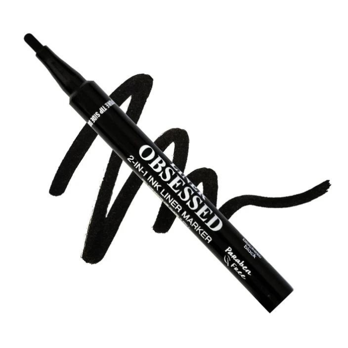 بالاديو لاينر أوبسيسد 2 في 1 قلم حبر 1 مل - أسود