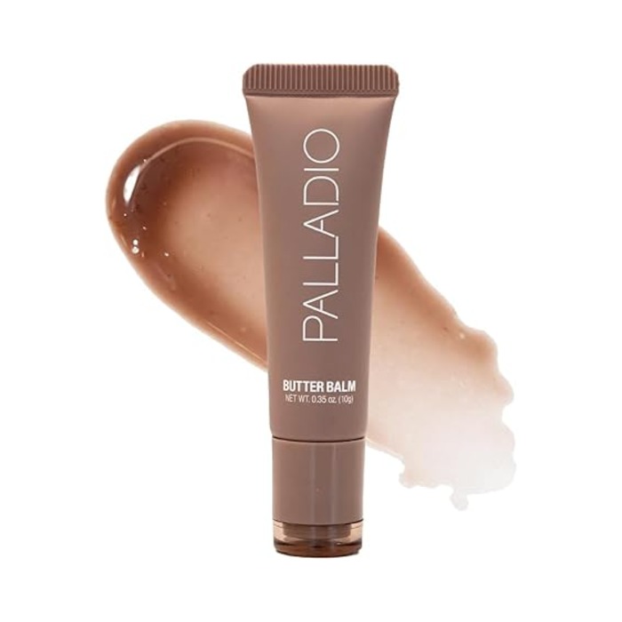 Palladio Butter Balm Lip Balm Caramel Glazed with Shea Butter and Vitamin E, 10g
