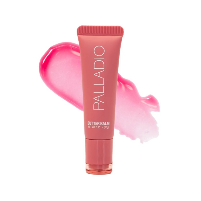 Palladio Butter Balm Tinted Lip Balm Strawberry Shortcake with Shea Butter & Vitamin E, 10g