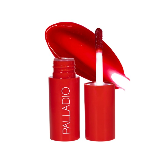 Palladio Jelly Tint Cheeks & Lips Cherry Rose with Rose Hip and Hyaluronic Acid, 3.9ml
