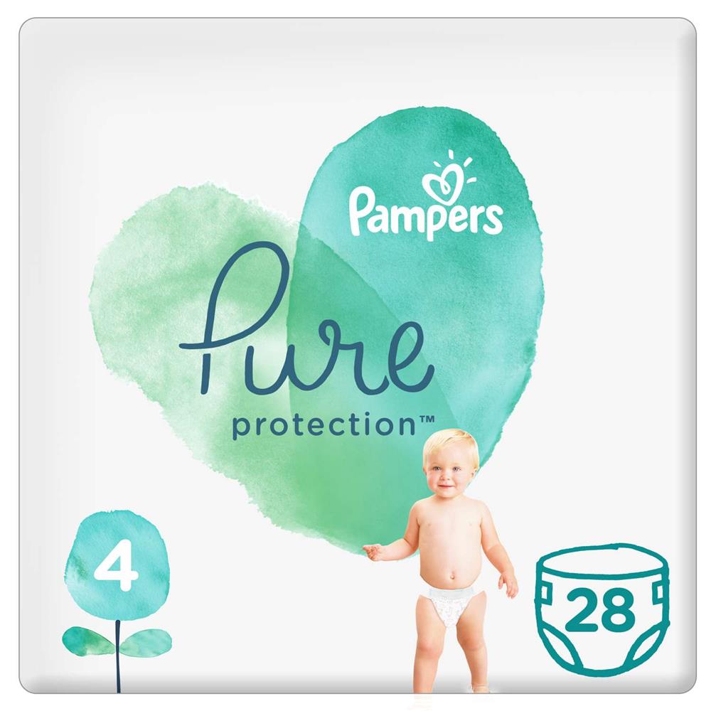 Pampers Pure S4 Value Pack 28s
