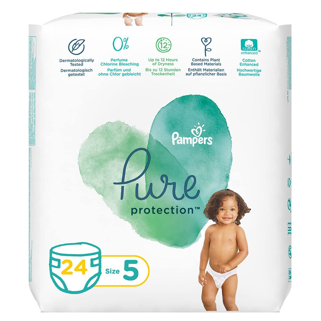 Pampers Pure S5 Value Pack 24s