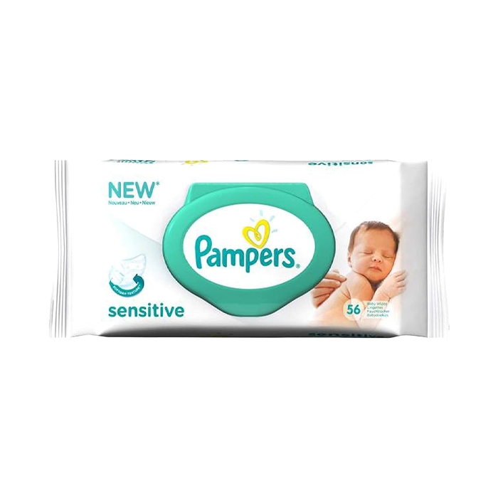 Pampers Sensitive Wipes 56's