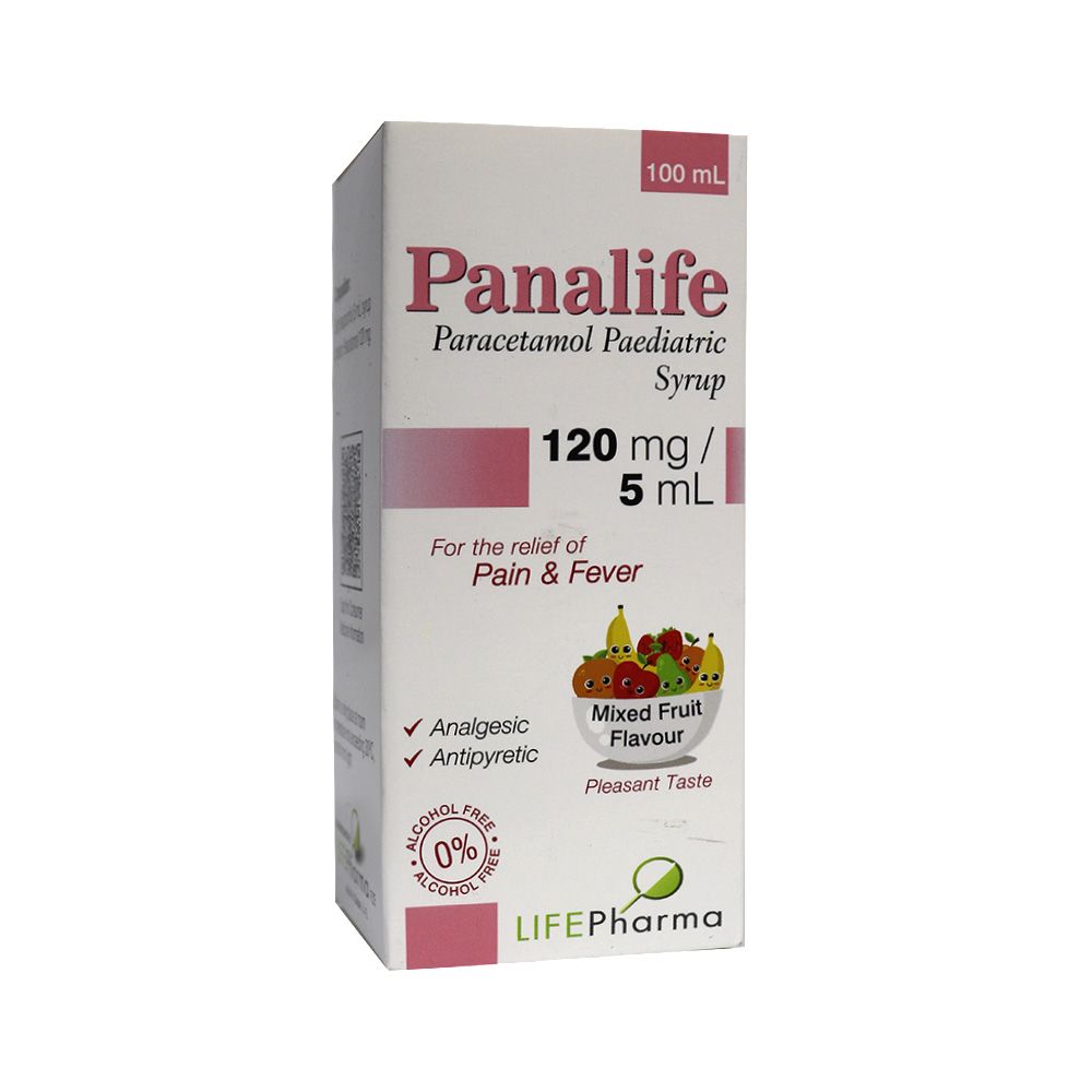 Panalife 120mg/5ml Syrup 100ml
