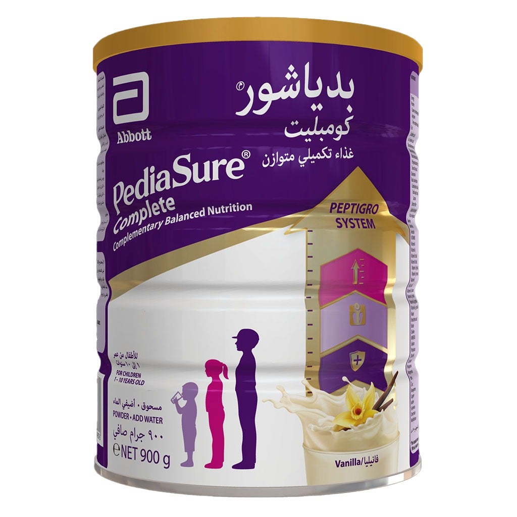 Pediasure Complete Peptigro Milk Formula Vanilla 900g