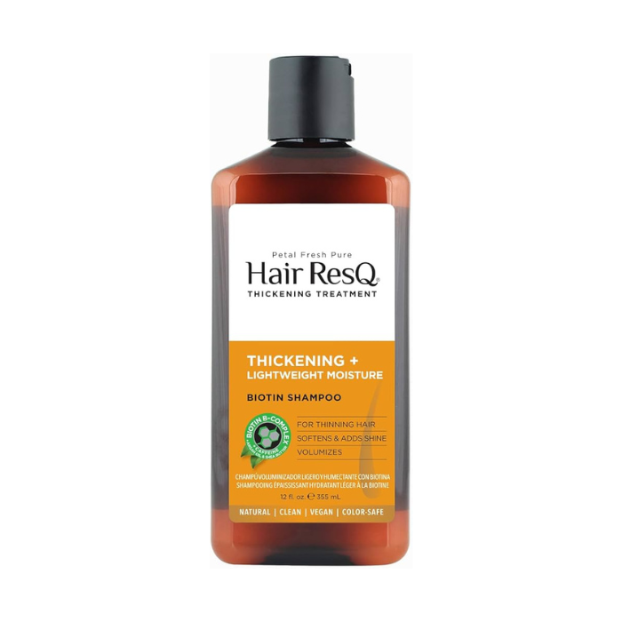 Petal Fresh Pure Hair Resq Shampoo, Deep Hydration and Softness for Dry, Damaged Hair, 355ml