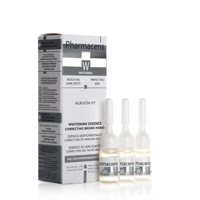 كريم Albucin-PP من Pharmaceris W لتبييض وتصحيح البقع البنية 3 × 4 مل