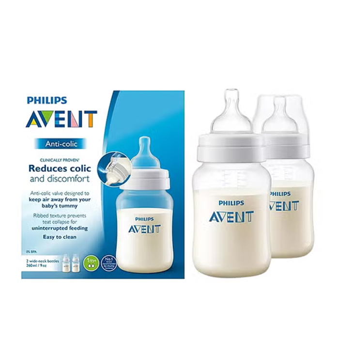 Philips Avent Anti Colic Bottle 260ml 2s PA575
