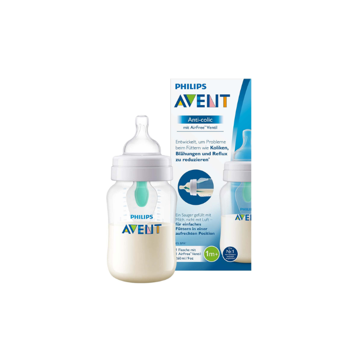 PHILIPS AVENT ANTI-COLIC WITH AIRFREE VENT 260ML :PA568