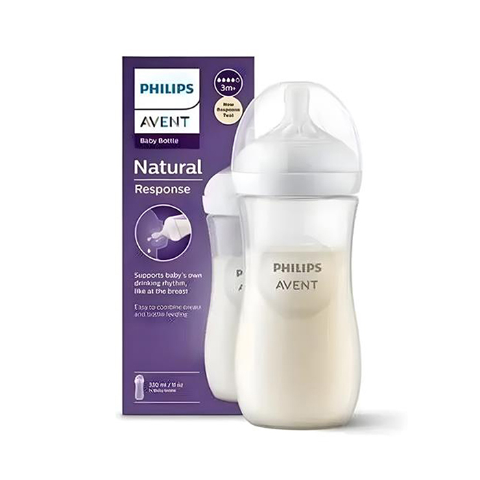 Philips Avent Natural 3.0 3M+ Feeding Bottle 330ml PA704