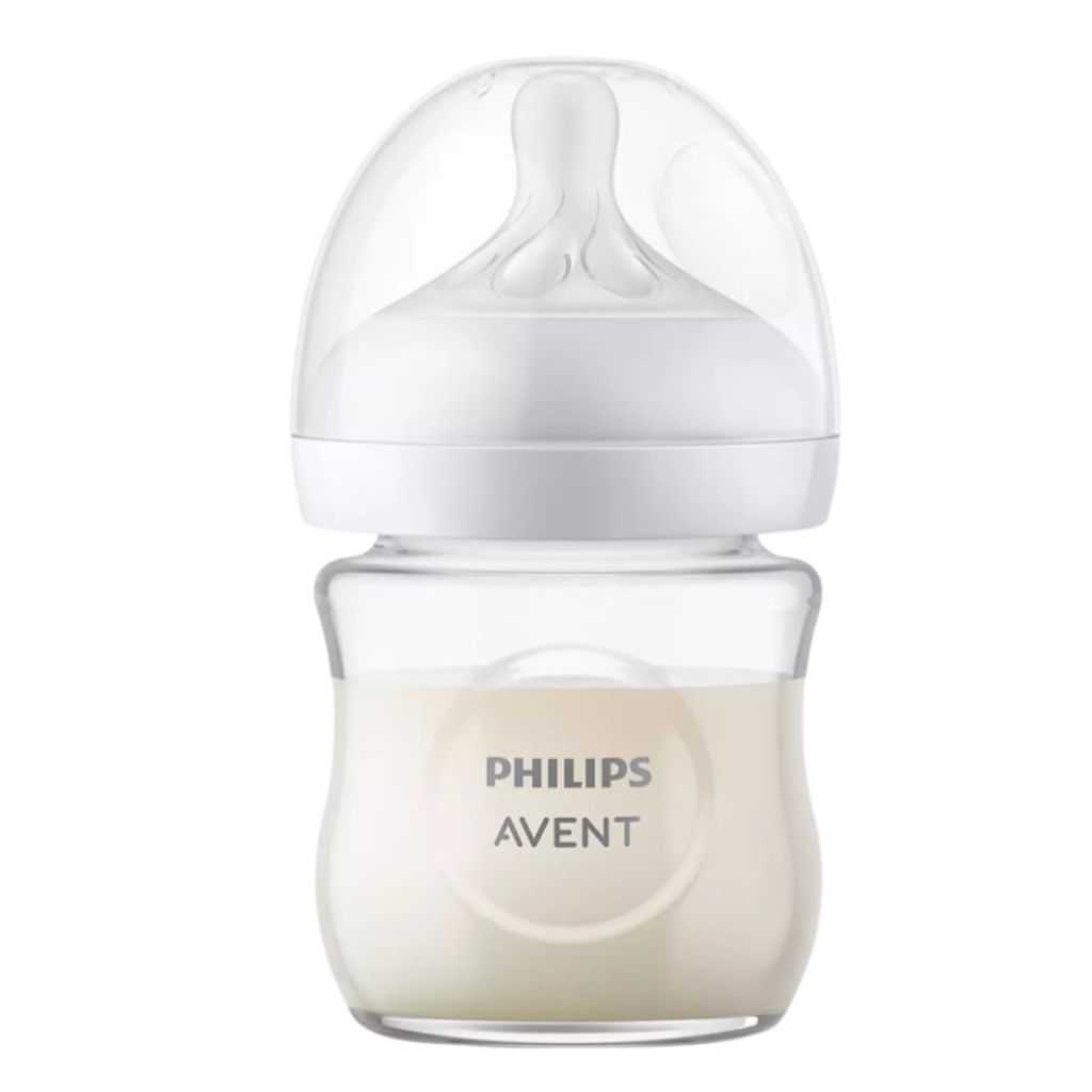 Philips Avent Natural 3.0 Glass Feeding Bottle 120ml PA709