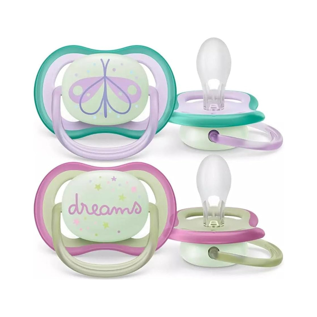 Philips Avent STHR Sil Ultra Air Night 0-6M Girl 2s PA231