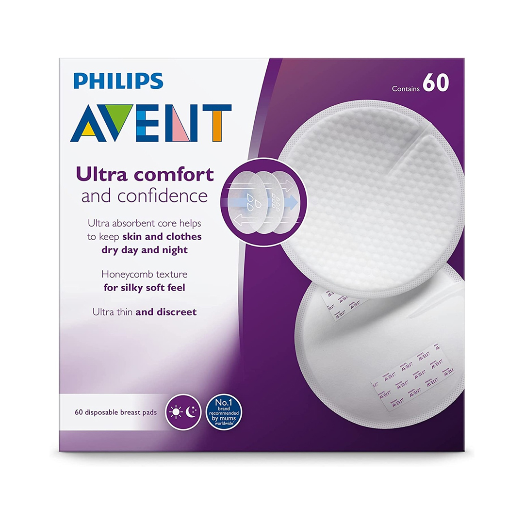 Philips Avent Ultra Comfort Disposable Breast Pads 60s AV191
