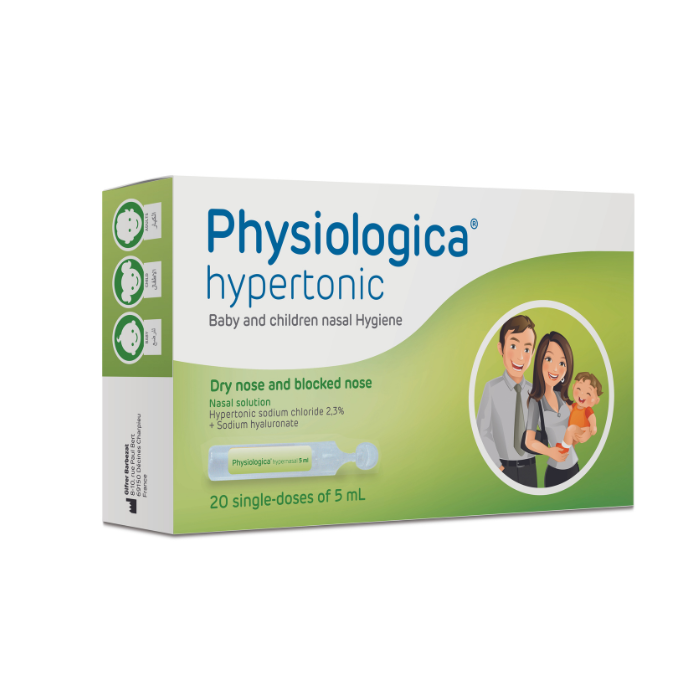 فيزيولوجيكا هايبرتونك إس دي يو محلول نقط أنفية 5 مل 20