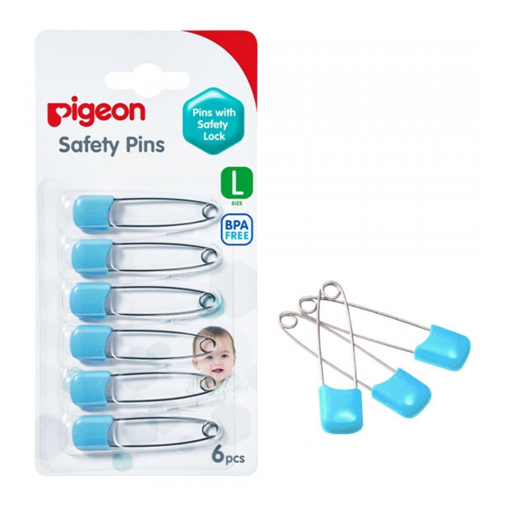 Pigeon Safety Pins Large Size-6 Pieces