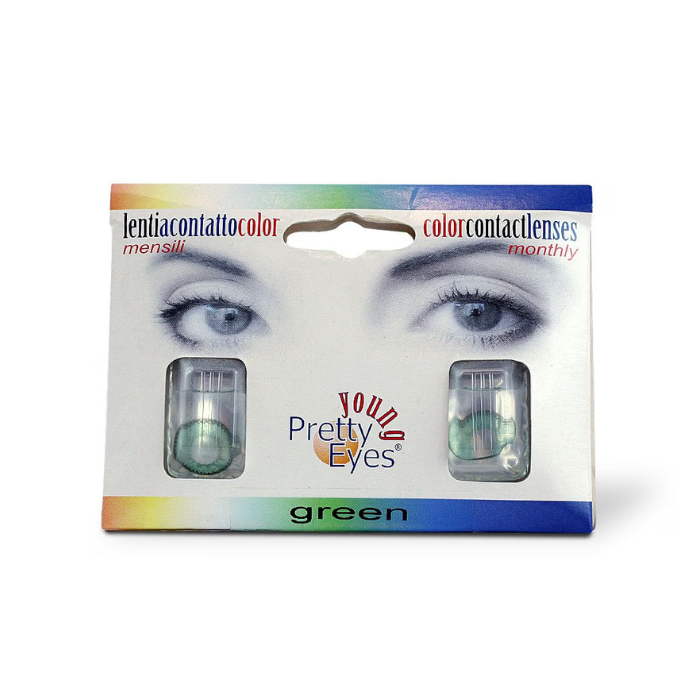 Pretty Eyes Monthly Color Lens Green 2's