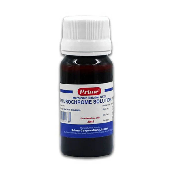 Prime Mercurochrome Solution 30 ml