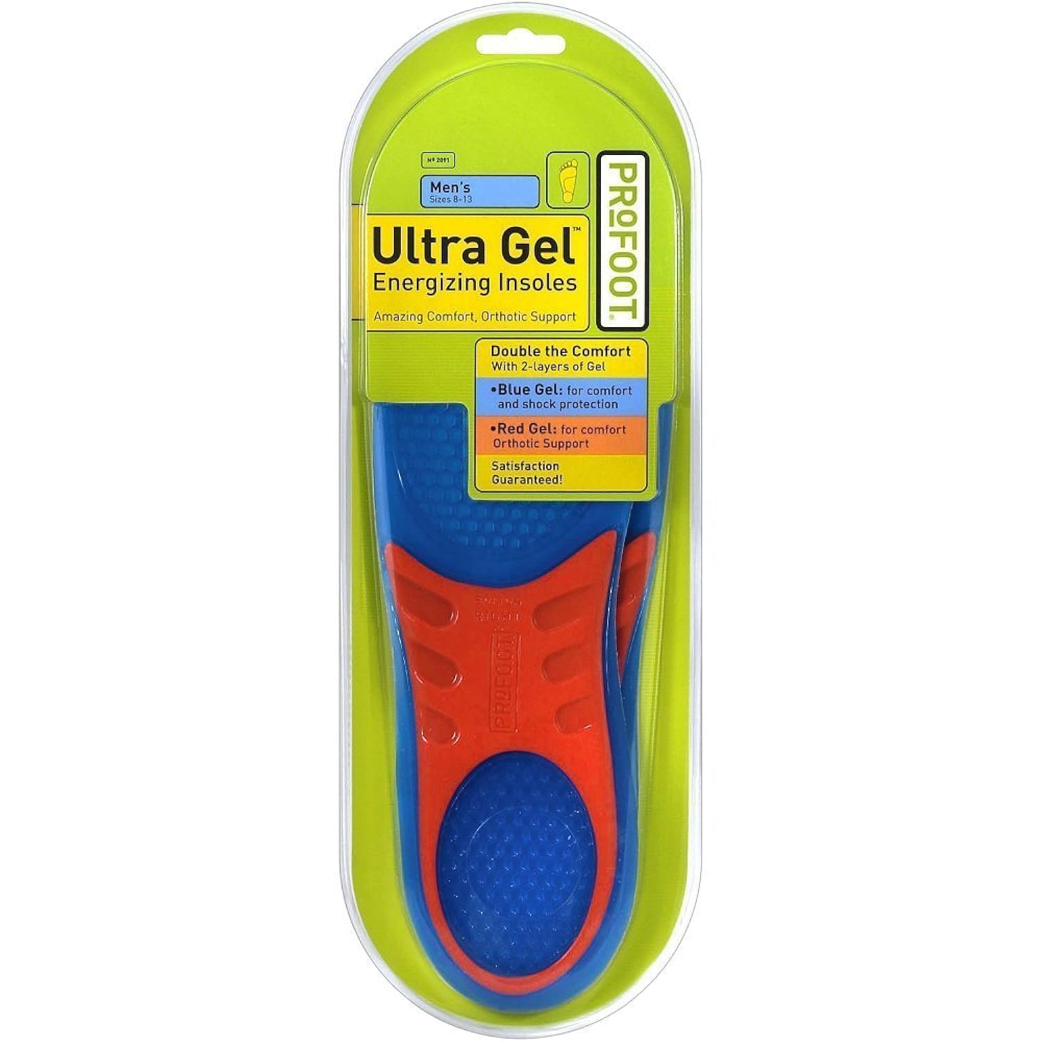 Profoot Ultra Gel Insoles Men