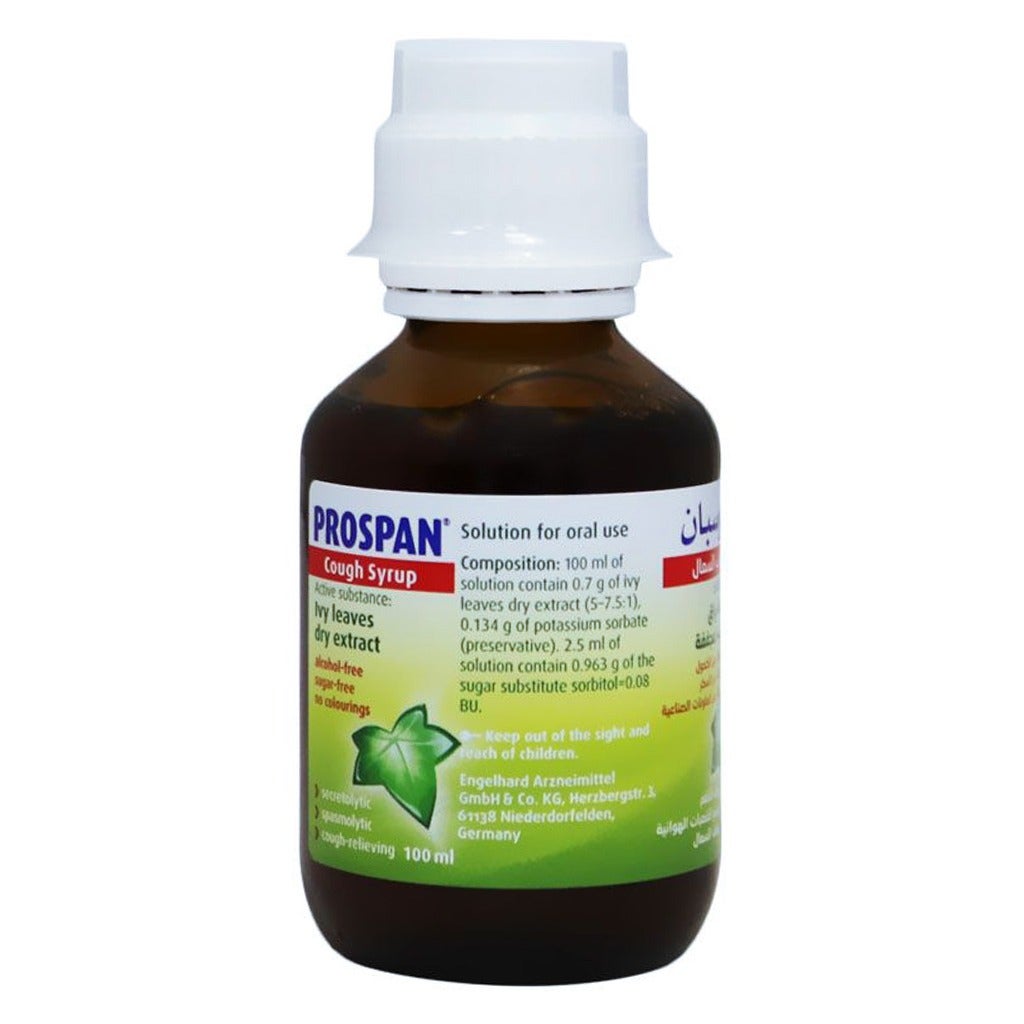 Prospan Cough Syrup Bottle 100ml