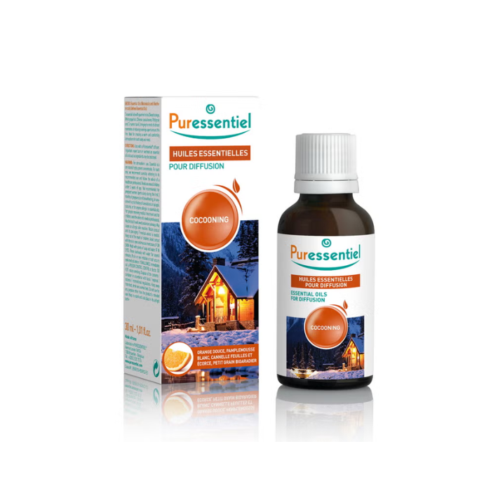 Puressentiel Essential Oils for Diffusion Cocooning 30ml