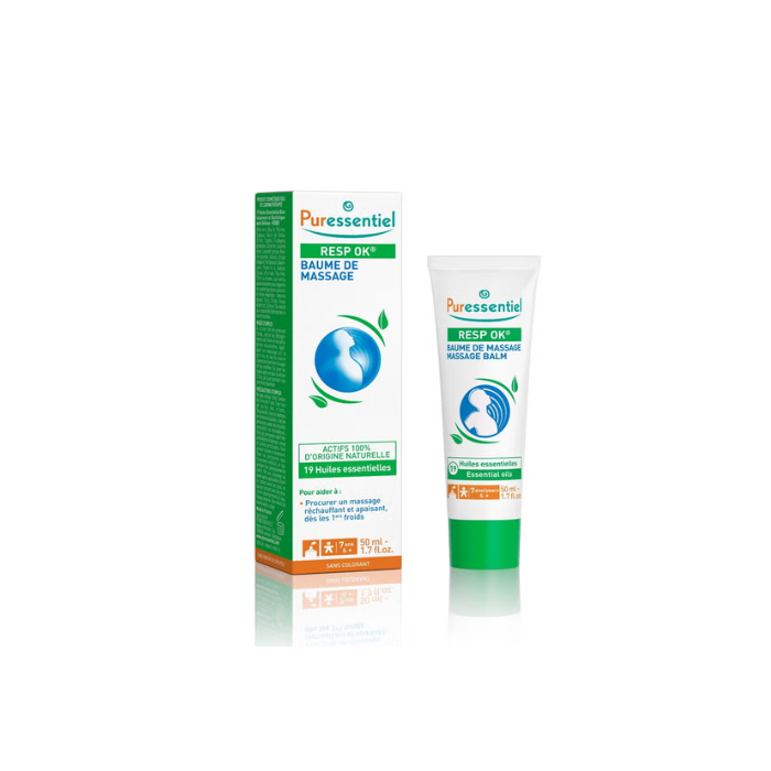 Puressentiel Respiratory Balm with 19 Essential Oils 50ml